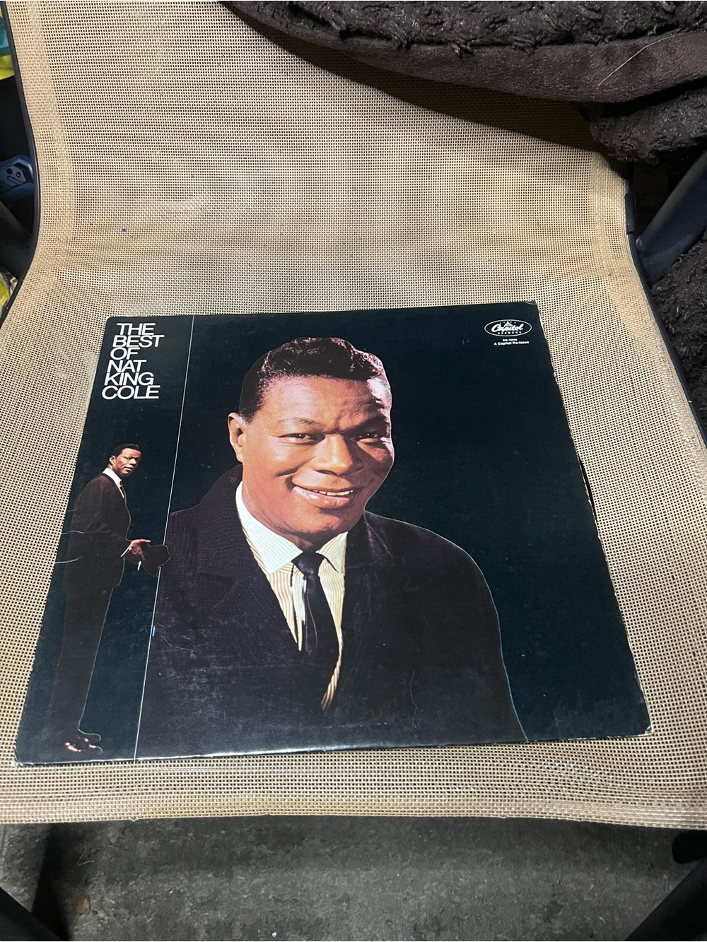 Vintage The Best Of Nat King Cole Vinyl LP Record Capitol Records SN-16036